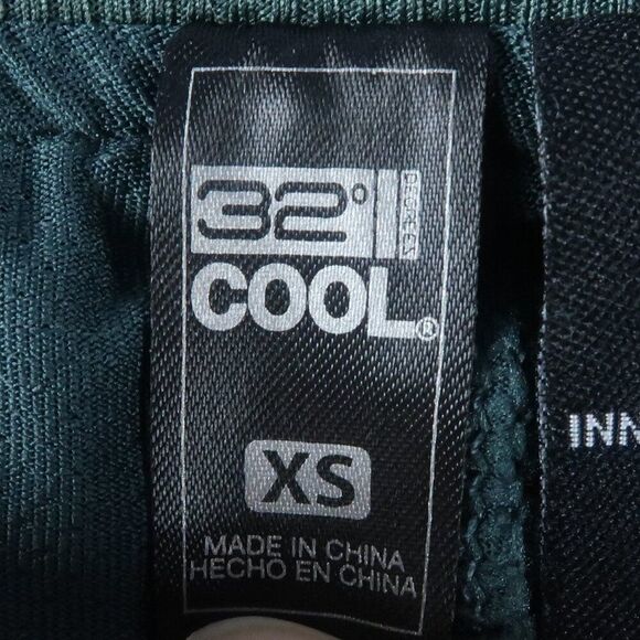 32 DEGREES COOL NOCTURNAL TEAL GREEN FITNESS TENNIS PICKLEBALL SKORT SIZE XS - Picture 2 of 8